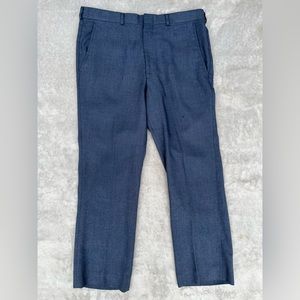 UNLABELED VINTAGE Dress Slacks - Dark Blue - 32x29